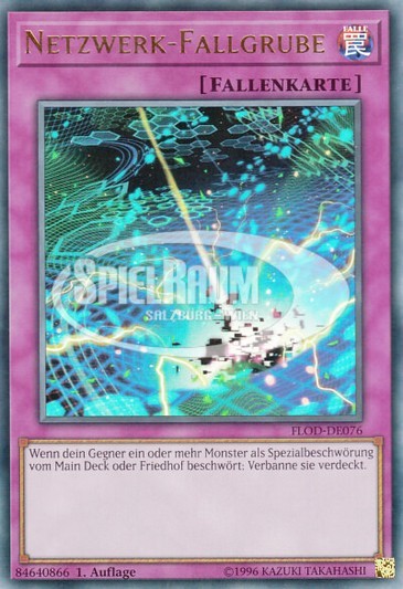 Network Trap Hole Single: Yu-Gi-Oh! Flames of Destruction Einzelkarte