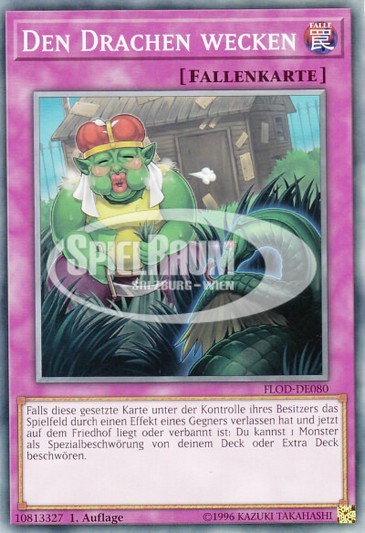 Waking the Dragon Single: Yu-Gi-Oh! Flames of Destruction Einzelkarte