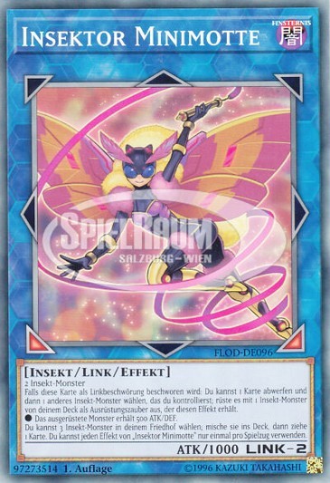 Inzektor Picofalena Single: Yu-Gi-Oh! Flames of Destruction Einzelkarte