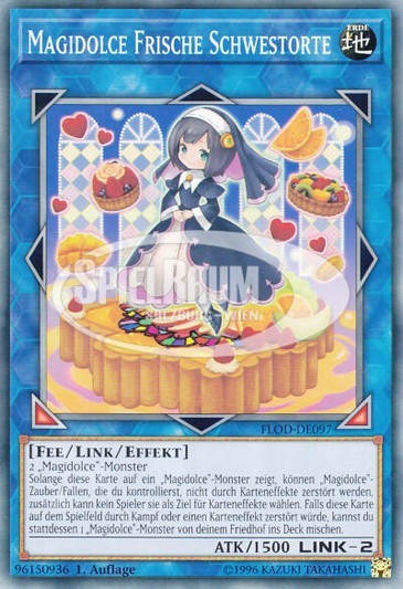 Madolche Fresh Sistart Single: Yu-Gi-Oh! Flames of Destruction Einzelkarte