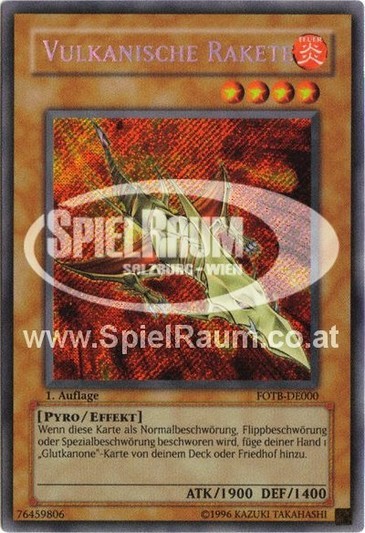 Volcanic Rocket (V.1 - Secret Rare)