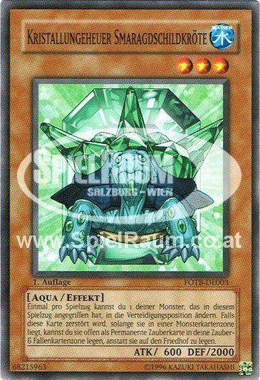 Crystal Beast Emerald Tortoise