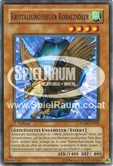 Crystal Beast Cobalt Eagle