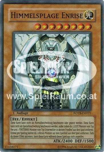 Sky Scourge Enrise (V.1 - Super Rare)