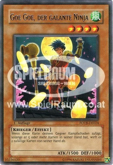 Goe Goe the Gallant Ninja (V.1 - Rare)
