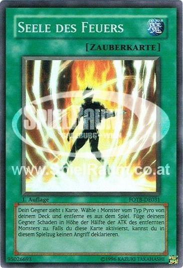 Soul of Fire (V.1 - Super Rare)