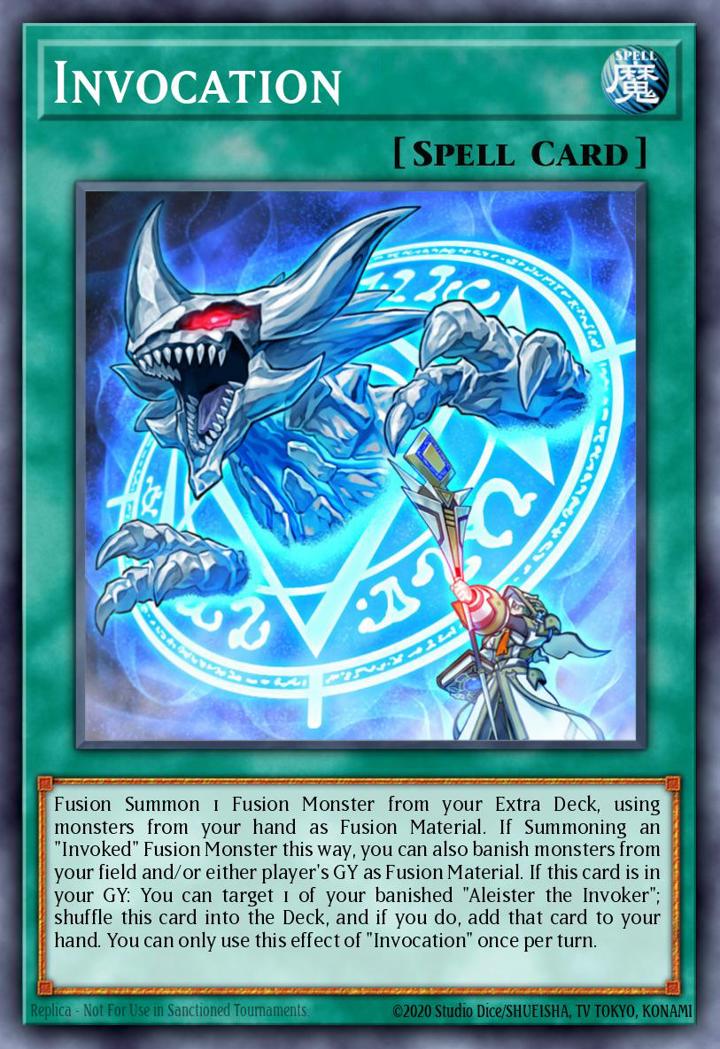 Invocation Single: Yu-Gi-Oh! Fusion Enforcers Einzelkarte