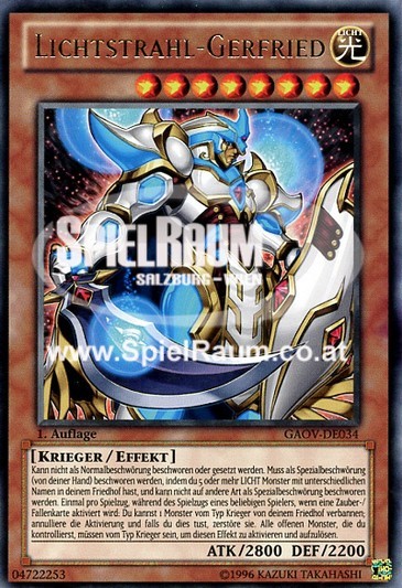 Lightray Gearfried Single: Yu-Gi-Oh! Galactic Overlord Einzelkarte