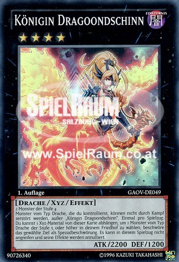 Queen Dragun Djinn Single: Yu-Gi-Oh! Galactic Overlord Einzelkarte