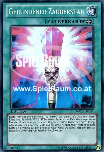 Bound Wand Single: Yu-Gi-Oh! Galactic Overlord Einzelkarte