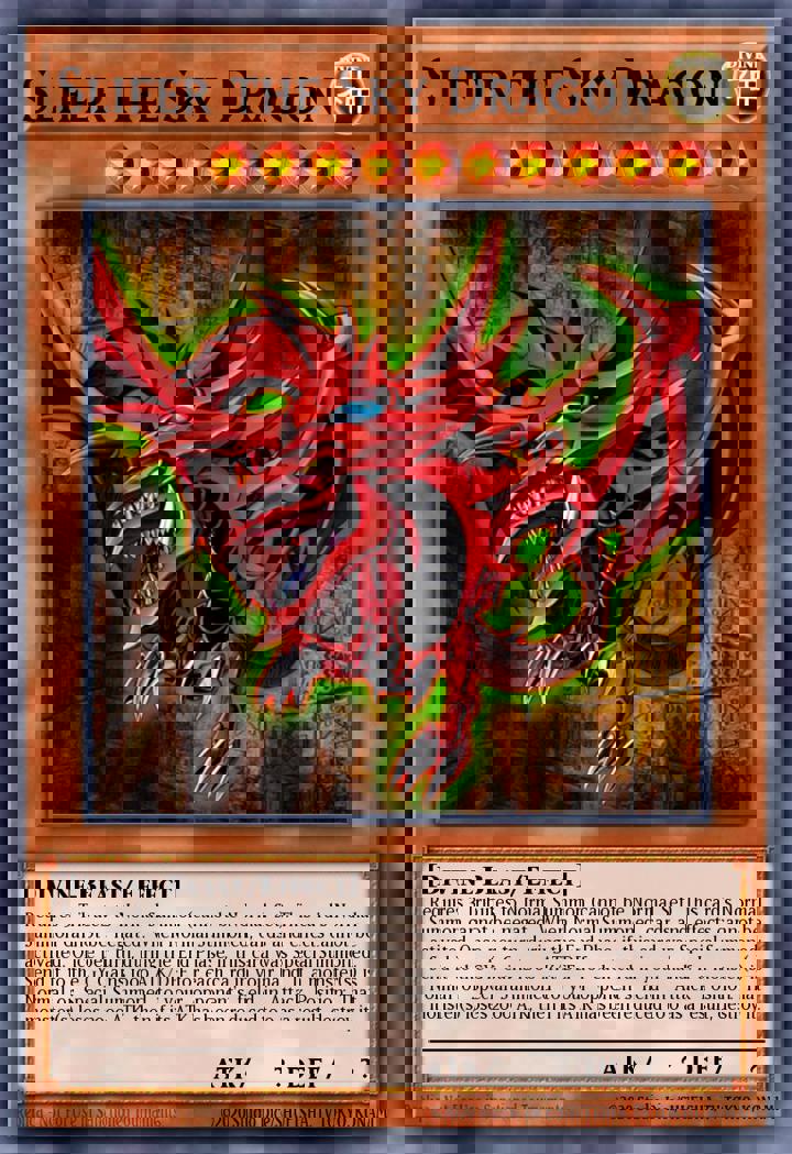 Slifer the Sky Dragon (V.1 - Secret Rare)