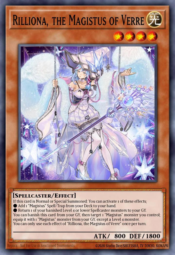 Rilliona, the Magistus of Verre (V.1 - Ultra Rare)