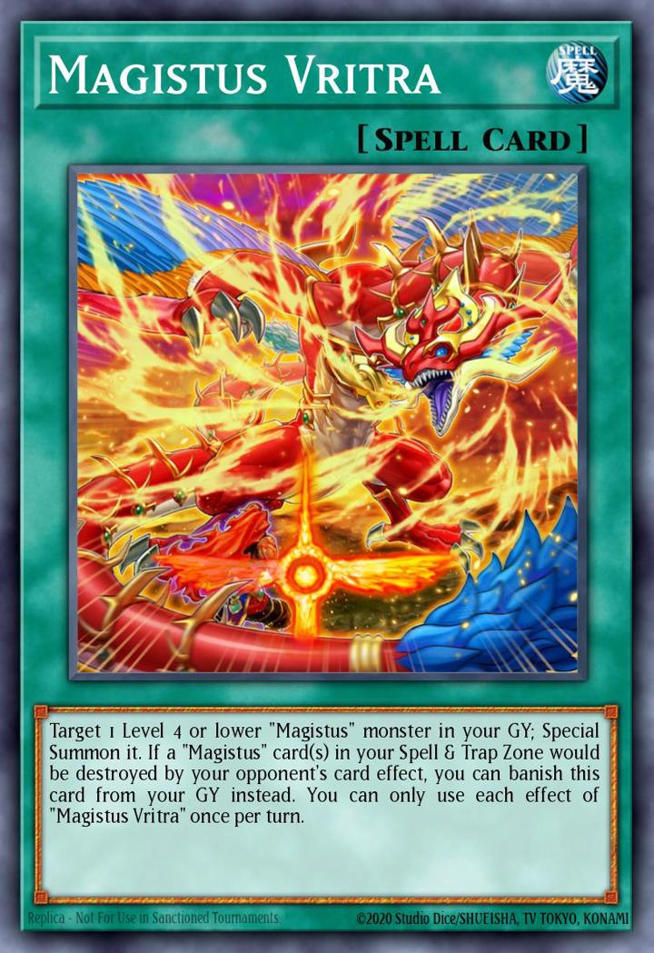 Magistus Vritra Single: Yu-Gi-Oh! Genesis Impact Einzelkarte