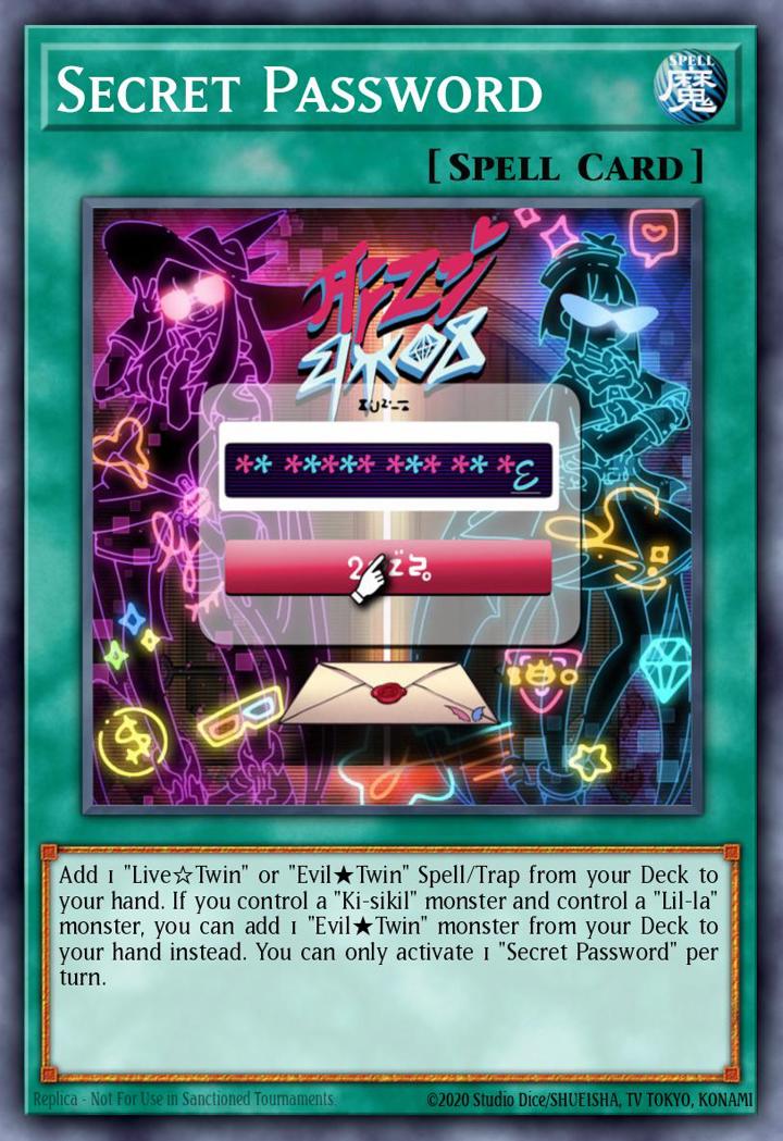 Secret Password Single: Yu-Gi-Oh! Genesis Impact Einzelkarte