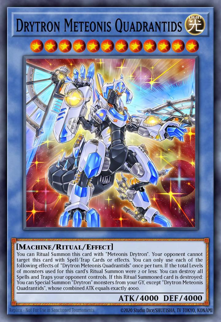 Drytron Meteonis Quadrantids (V.1 - Super Rare) Single: Yu-Gi-Oh! Genesis Impact Einzelkarte