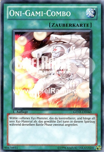 Oni-Gami Combo