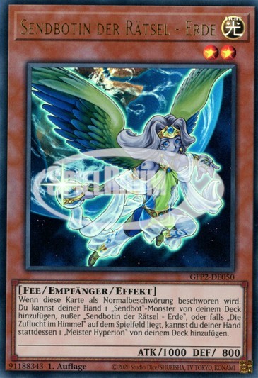 The Agent of Mystery - Earth Single: Yu-Gi-Oh! Ghosts From the Past: The 2nd Haunting Einzelkarte