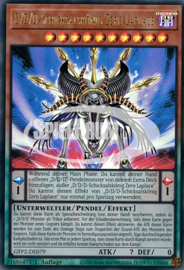 D/D/D Destiny King Zero Laplace