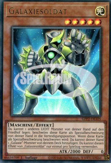 Galaxy Soldier Single: Yu-Gi-Oh! Ghosts From the Past: The 2nd Haunting Einzelkarte