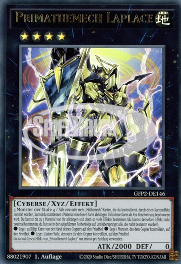Primathmech Laplacian Single: Yu-Gi-Oh! Ghosts From the Past: The 2nd Haunting Einzelkarte