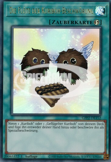 The Flute of Summoning Kuriboh Single: Yu-Gi-Oh! Ghosts From the Past: The 2nd Haunting Einzelkarte