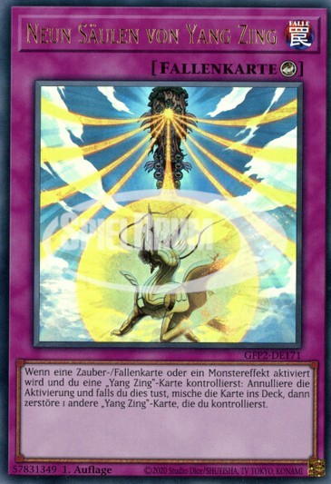 Nine Pillars of Yang Zing