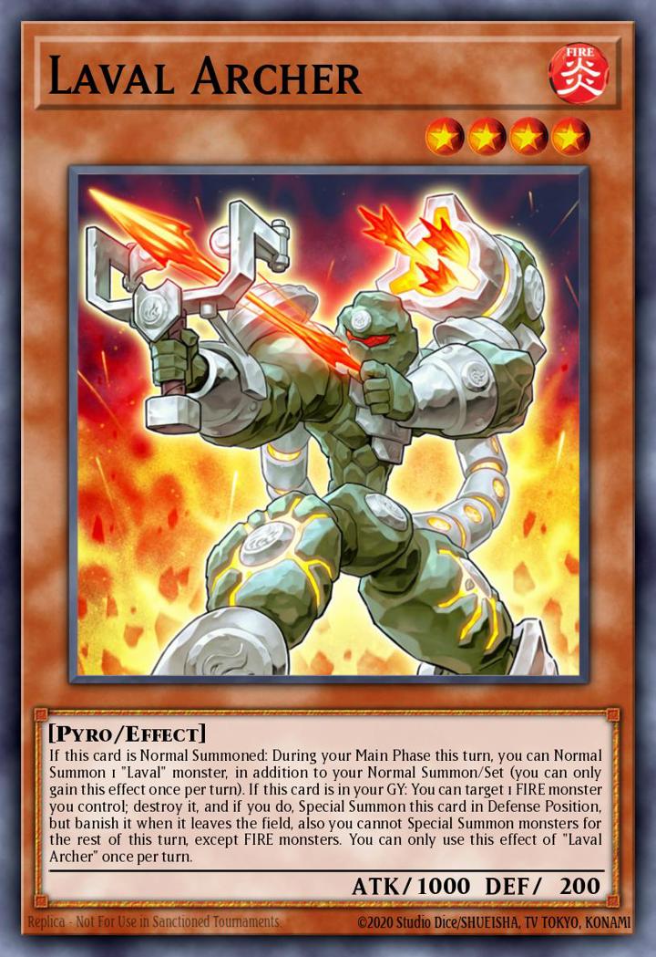 Laval Archer Single: Yu-Gi-Oh! Ghosts From the Past Einzelkarte