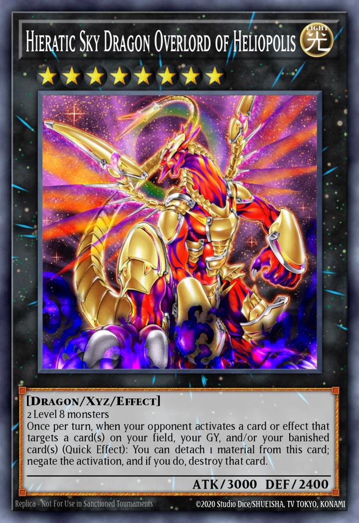 Hieratic Sky Dragon Overlord of Heliopolis Single: Yu-Gi-Oh! Ghosts From the Past Einzelkarte