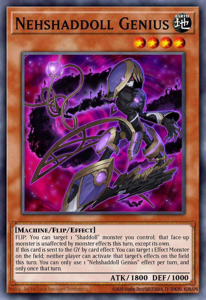 Nehshaddoll Genius Single: Yu-Gi-Oh! Ghosts From the Past Einzelkarte