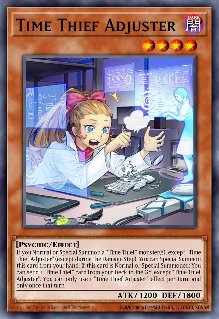 Time Thief Adjuster Single: Yu-Gi-Oh! Ghosts From the Past Einzelkarte