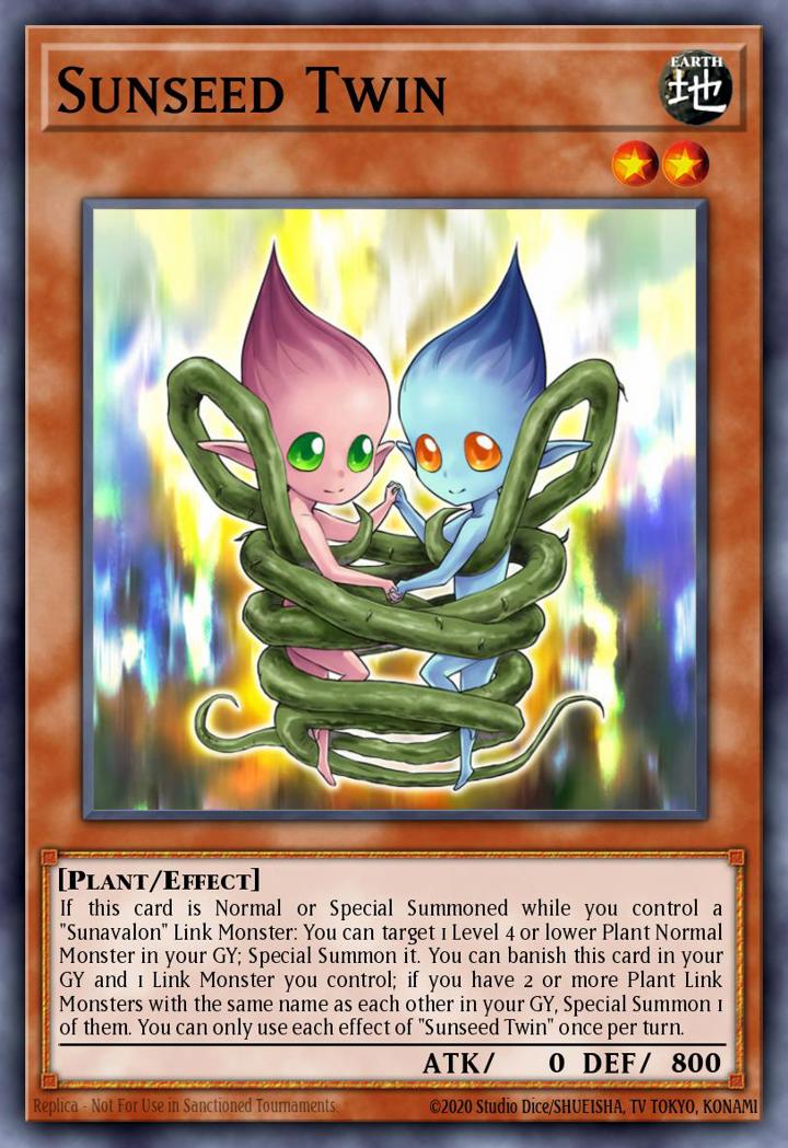 Sunseed Twin Single: Yu-Gi-Oh! Ghosts From the Past Einzelkarte