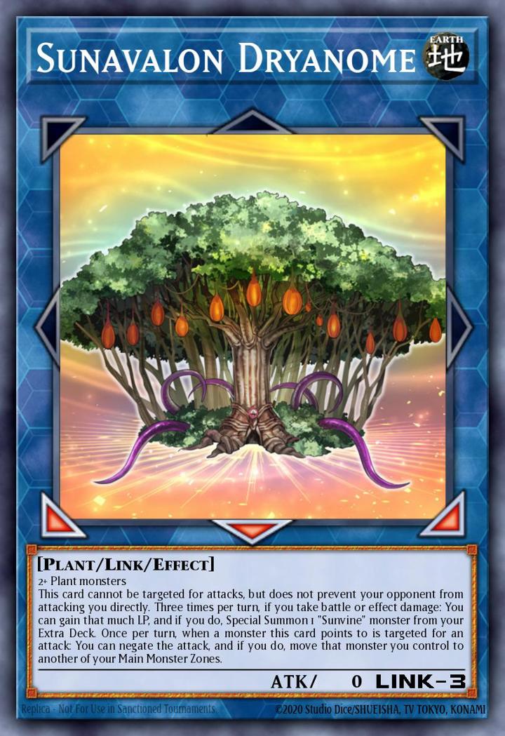 Sunavalon Dryanome Single: Yu-Gi-Oh! Ghosts From the Past Einzelkarte