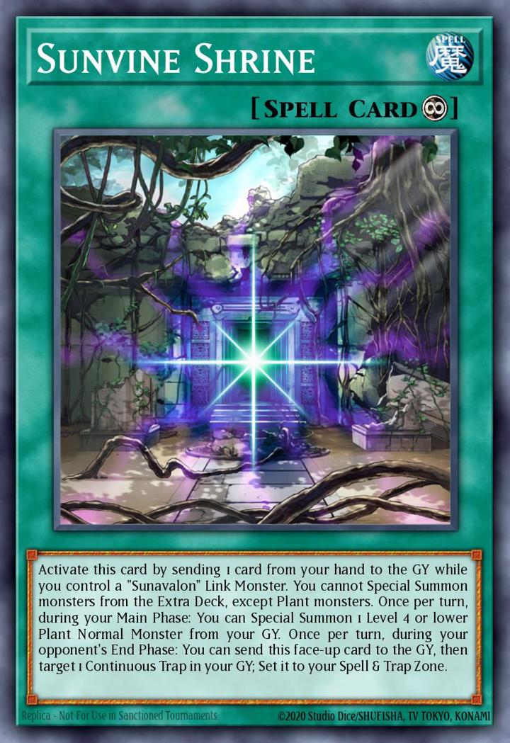 Sunvine Shrine Single: Yu-Gi-Oh! Ghosts From the Past Einzelkarte