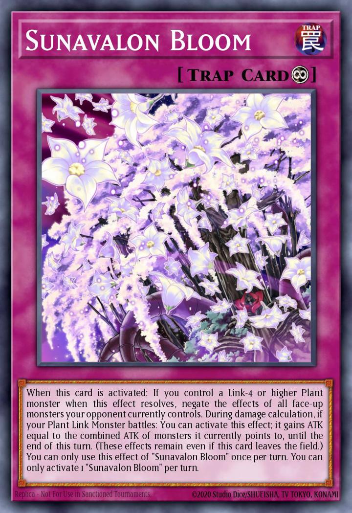 Sunavalon Bloom Single: Yu-Gi-Oh! Ghosts From the Past Einzelkarte