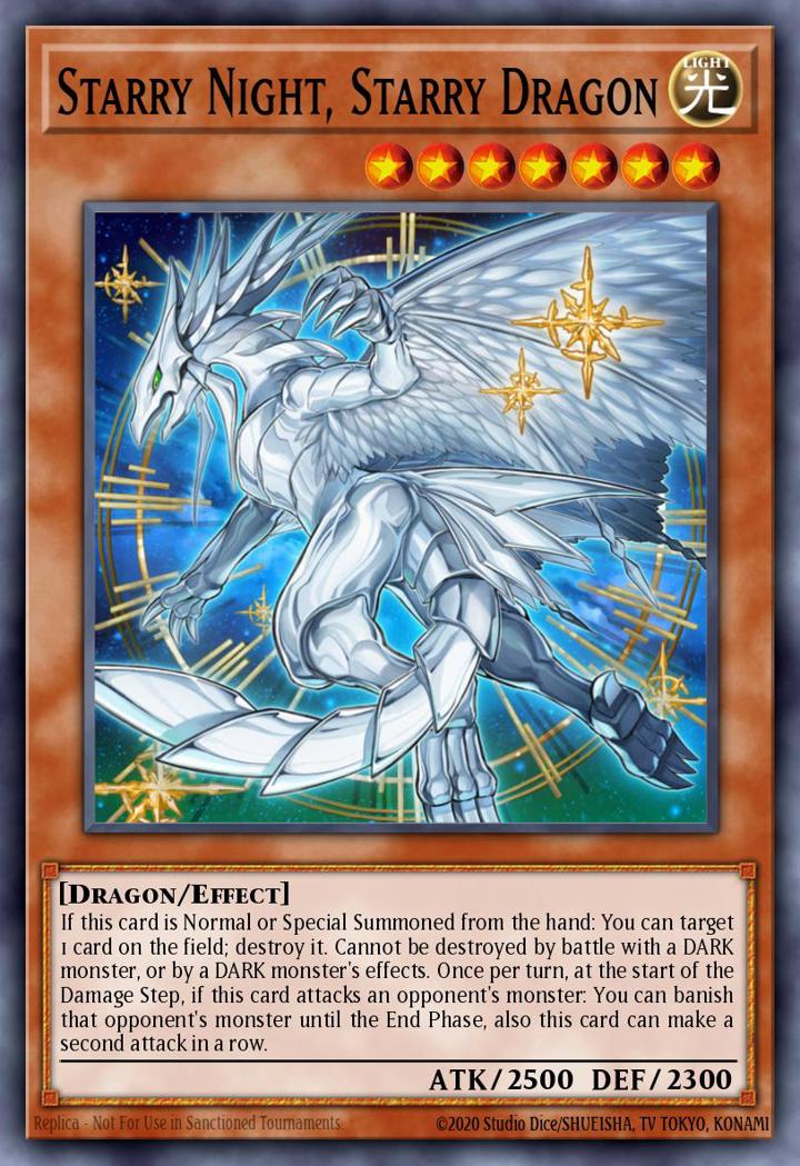 Starry Night, Starry Dragon Single: Yu-Gi-Oh! Ghosts From the Past Einzelkarte