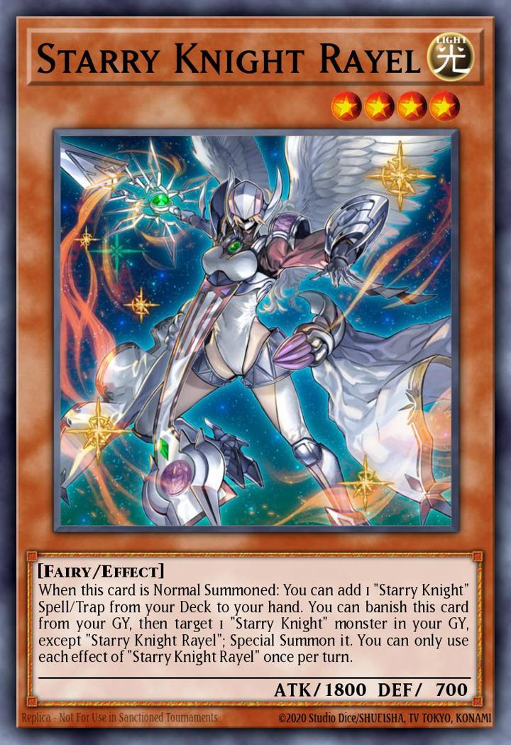 Starry Knight Rayel Single: Yu-Gi-Oh! Ghosts From the Past Einzelkarte