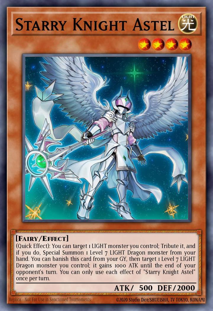 Starry Knight Astel Single: Yu-Gi-Oh! Ghosts From the Past Einzelkarte