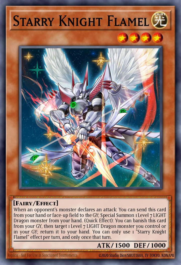 Starry Knight Flamel Single: Yu-Gi-Oh! Ghosts From the Past Einzelkarte