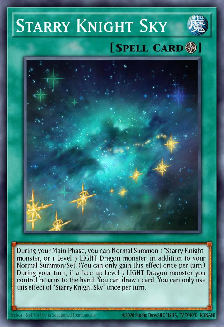 Starry Knight Sky Single: Yu-Gi-Oh! Ghosts From the Past Einzelkarte