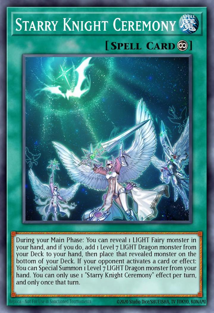 Starry Knight Ceremony Single: Yu-Gi-Oh! Ghosts From the Past Einzelkarte