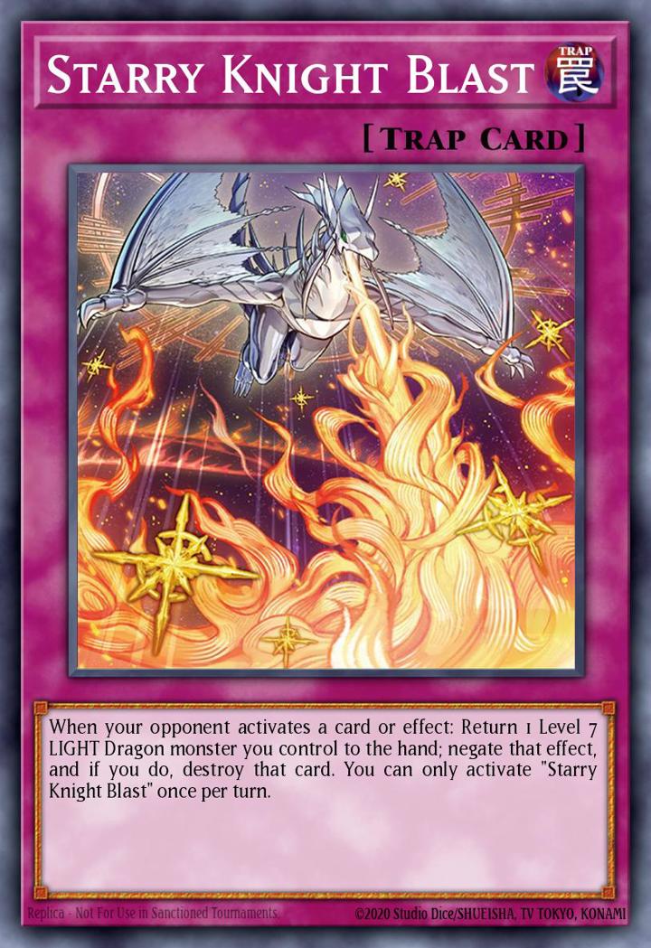 Starry Knight Blast Single: Yu-Gi-Oh! Ghosts From the Past Einzelkarte