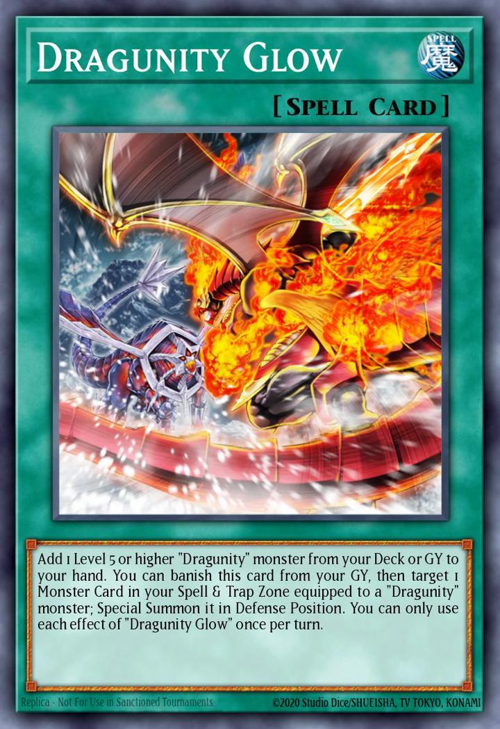 Dragunity Glow Single: Yu-Gi-Oh! Ghosts From the Past Einzelkarte