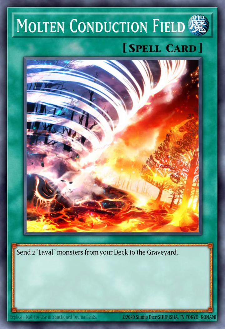 Molten Conduction Field Single: Yu-Gi-Oh! Ghosts From the Past Einzelkarte