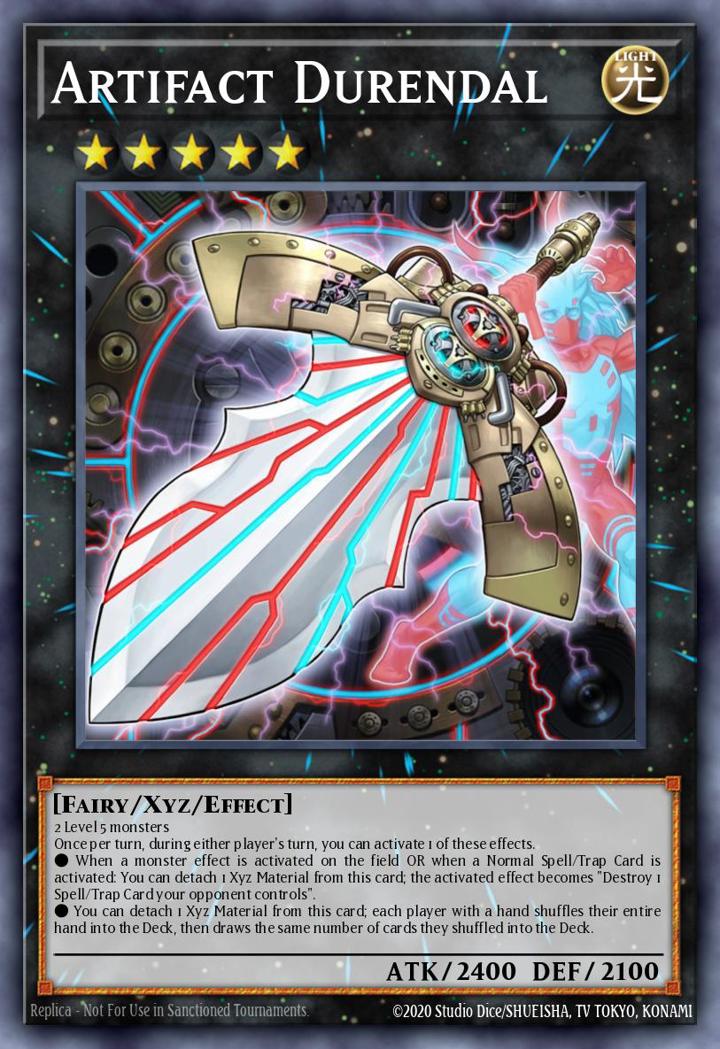 Artifact Durendal Single: Yu-Gi-Oh! Ghosts From the Past Einzelkarte