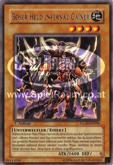 Evil HERO Infernal Gainer
