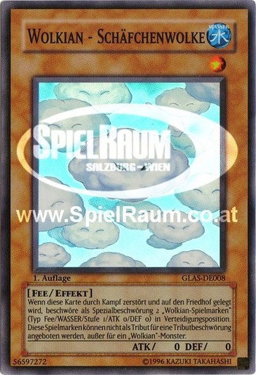 Cloudian - Sheep Cloud (V.1 - Super Rare) Single: Yu-Gi-Oh! Gladiator's Assault Einzelkarte