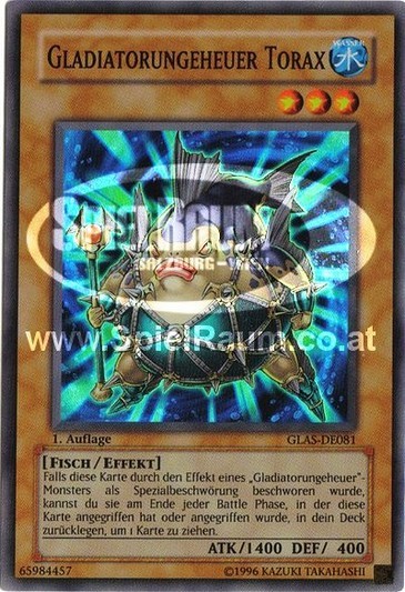 Gladiator Beast Torax (V.1 - Super Rare)