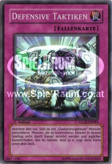 Defensive Tactics (V.1 - Super Rare)