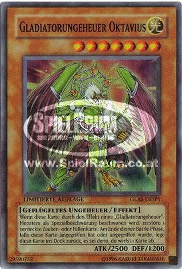 Gladiator Beast Octavius (V.1 - Super Rare)