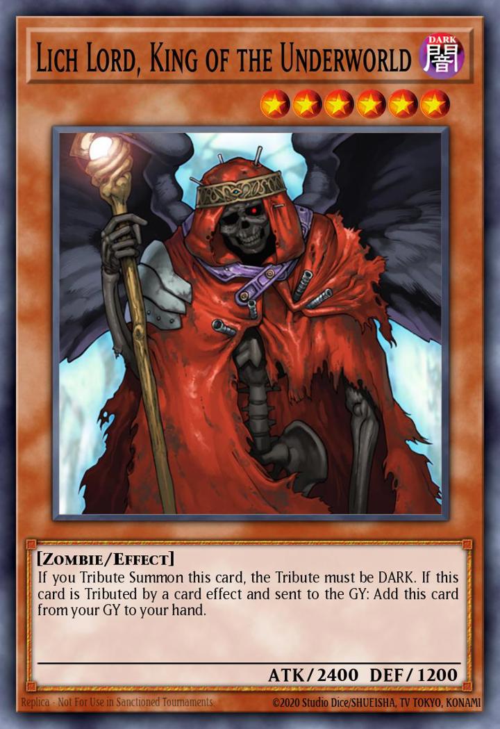 Lich Lord, King of the Underworld Single: Yu-Gi-Oh! Gold Series 4: Pyramids Edition Einzelkarte